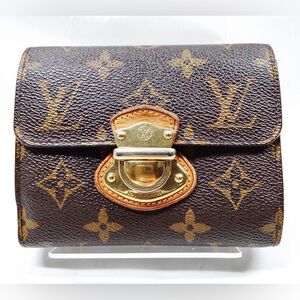 Louis Vuitton Monogram Joey Wallet Authentic